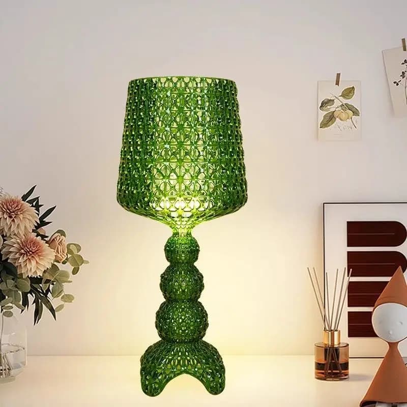 Lampada da terra cava dall'Italia, soggiorno di fascia alta, design della camera da letto, lampada da scrivania atmosferica