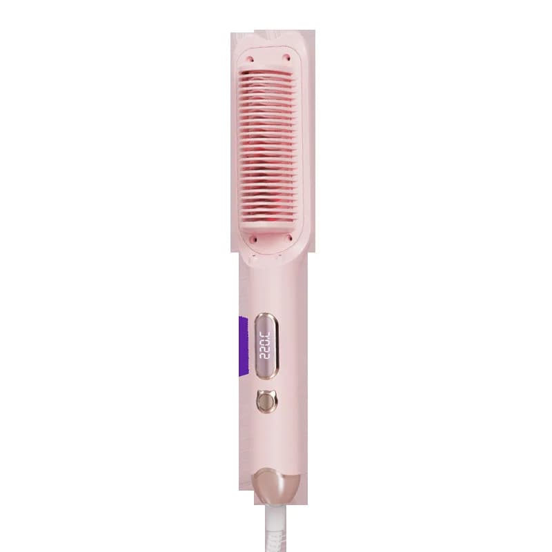 Hot Comb Straightener Brush for Hair Freshwater Hair Freshener Electric Smoothing Hair Brush for Iron Hair Hairstyle for Styling Quick Heating