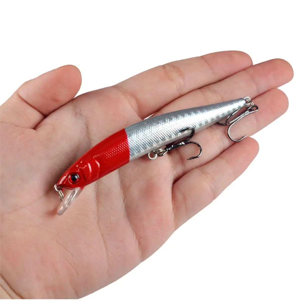 newA10R Versatile Sea Fishing Lures Set, Swimbait with Adjustable Diving Depth Treble Hooks for Freshwater and Saltwater