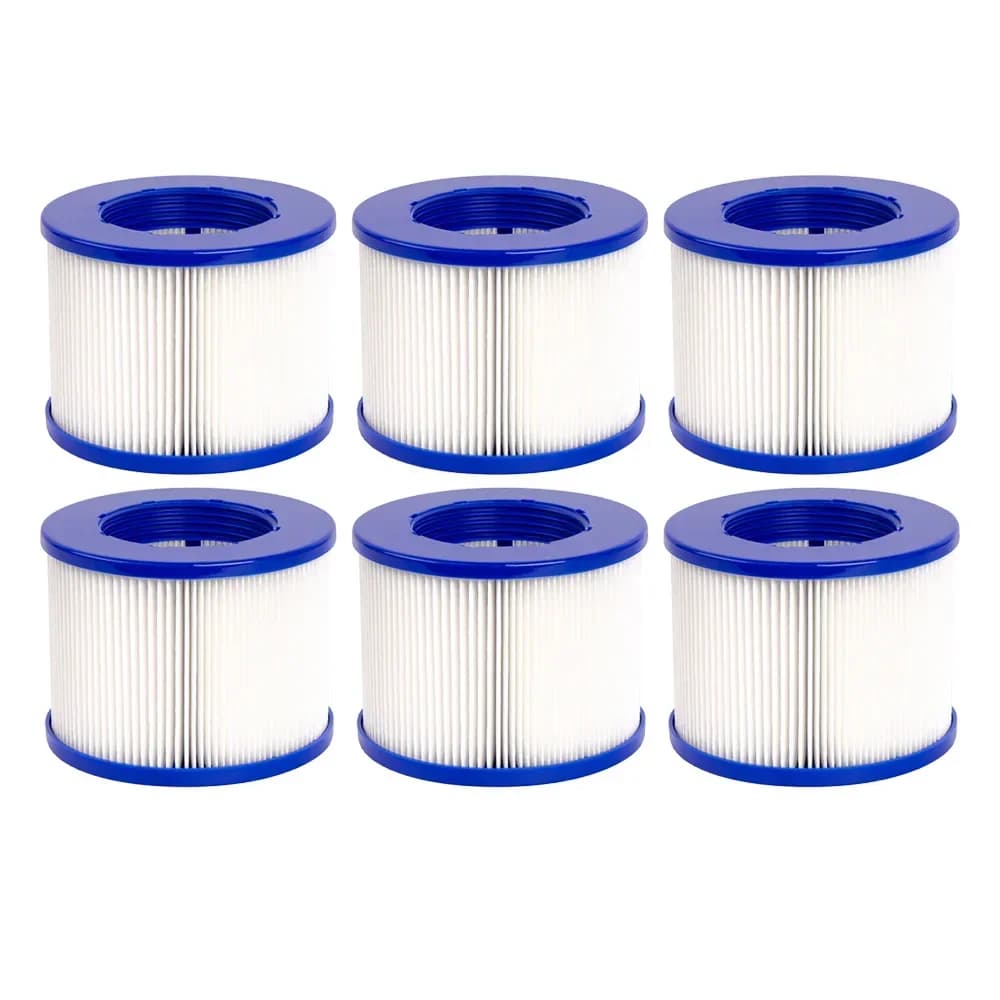 Type VI Filter Spa Filter Cartridge Compatible with GYMAX SPA & Most Hot Tub, Massage Pool, Inflatable Pool, Swimming Pool