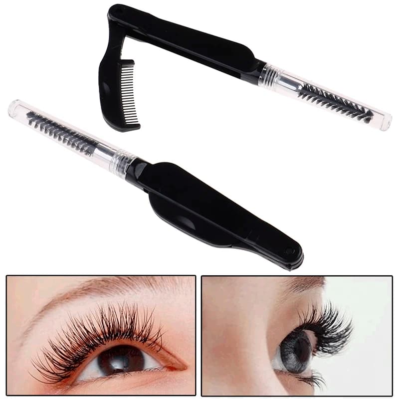di Foldable eyelash brush, folding mascara applicator, eyebrow comb, beauty tool di