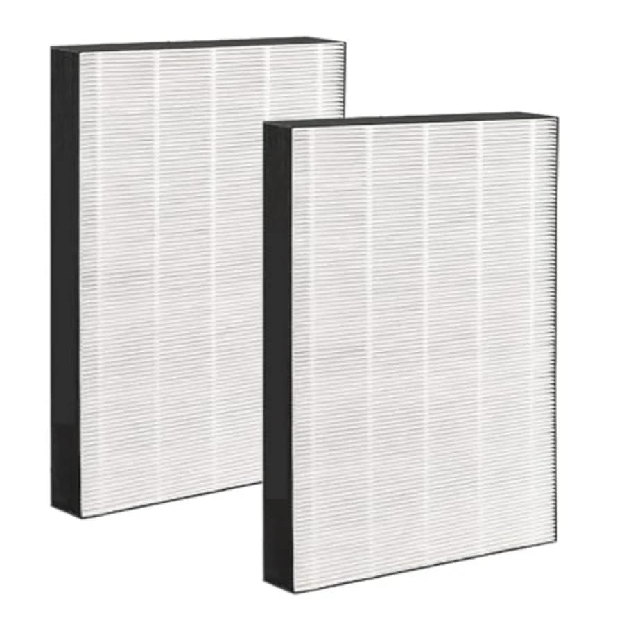 Filtro KC-850U per purificatore d'aria Sharp # FZ-C100HFU Utilizzato per Soggiorno Camera da Letto Cattura Polvere di peli di animali domestici - Confezione da 2 HEPA