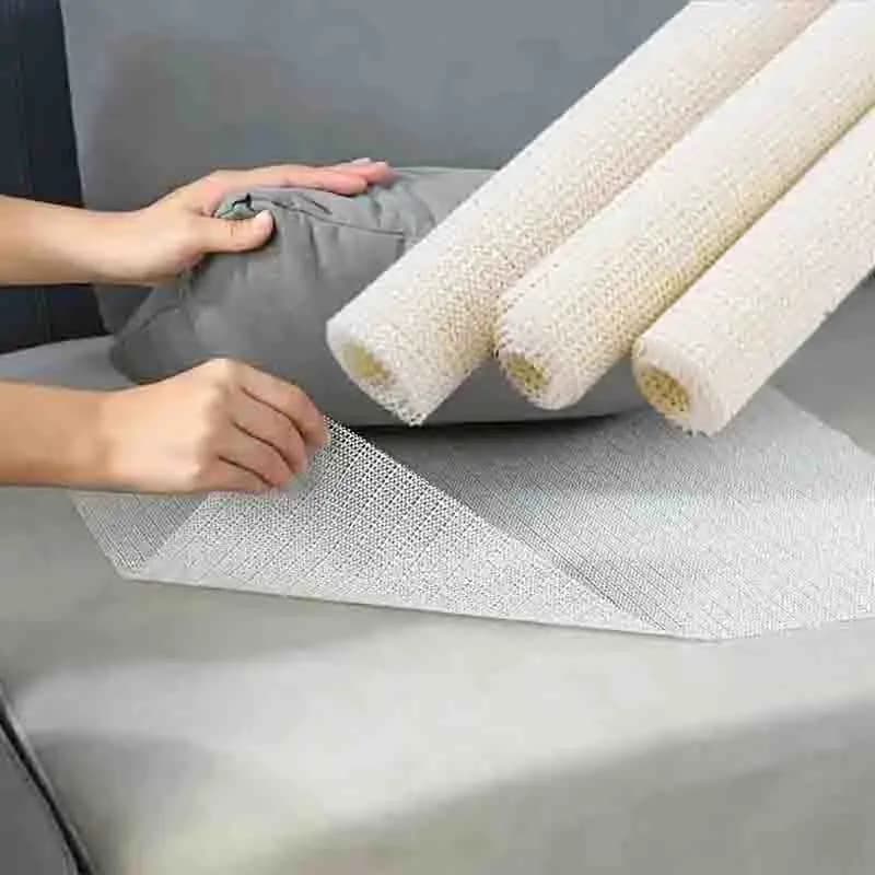 Base Antiscivolo in PVC per Tappeti Domestici, Materassi e Tappetini Yoga - Fissaggio per Divani e Pavimenti