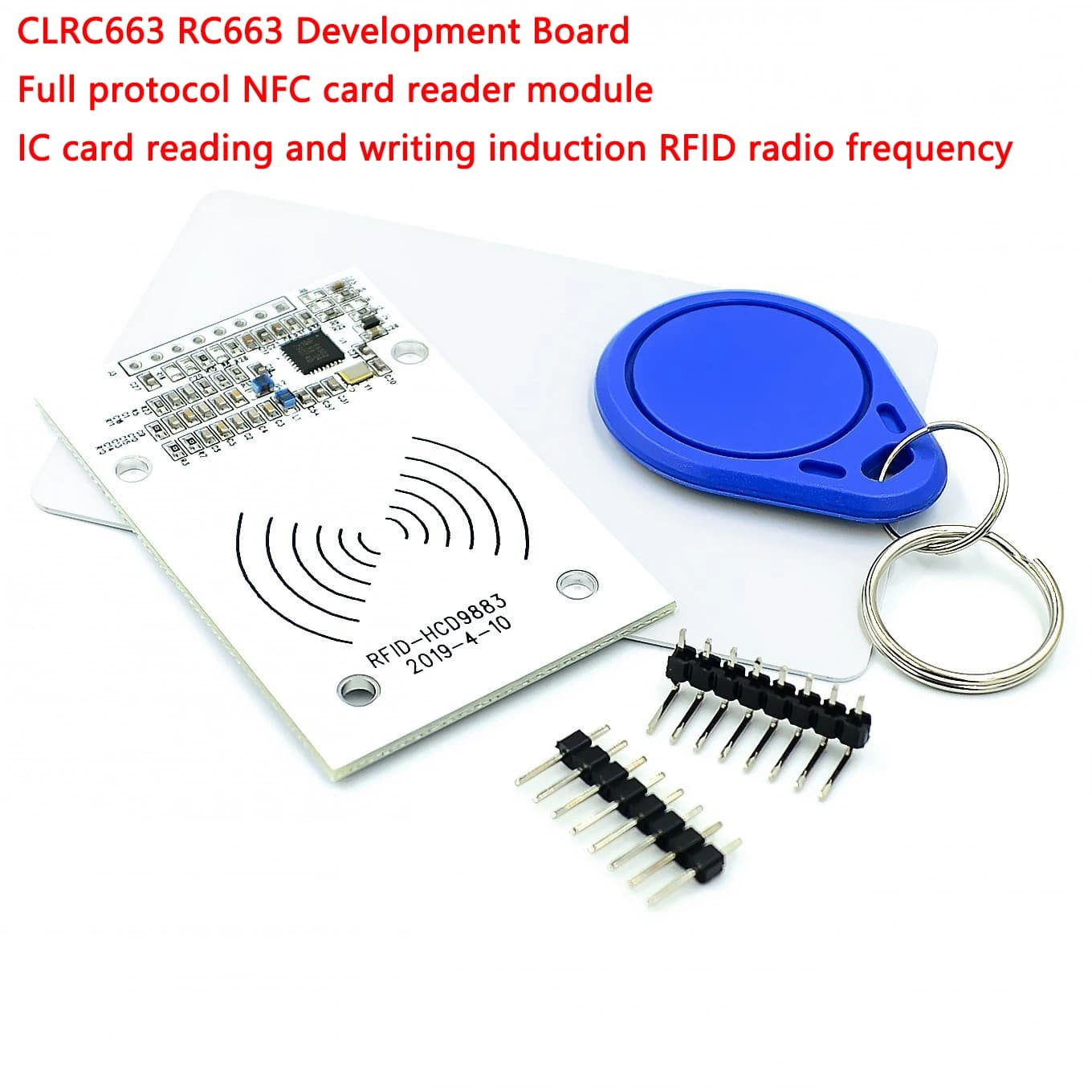 CLRC663 RC663 Scheda di sviluppo Protocollo completo Modulo scheda di lettura NFC Induzione IC Lettura e scrittura Radiofrequenza RFID