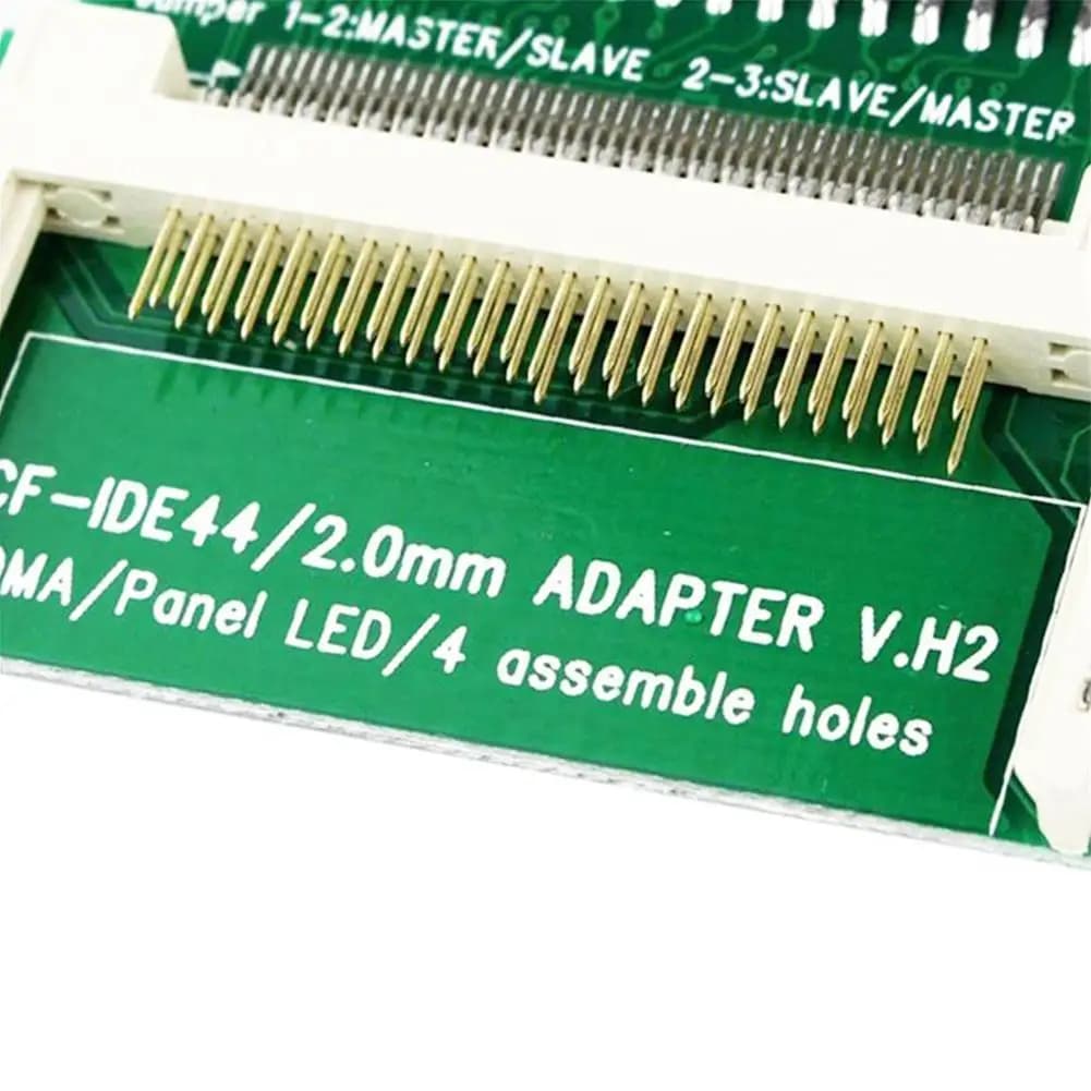Scheda di memoria Flash compatta CF per laptop Adattatore CF a IDE maschio da 2,5" per disco flash compatto Connettore adattatore maschio compatto a 44 pin