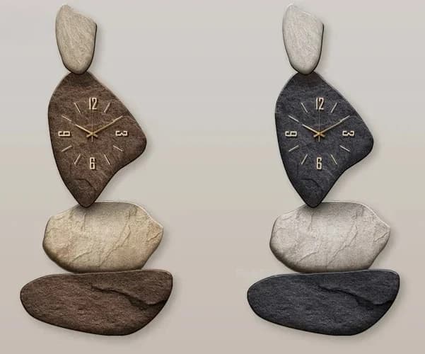 Orologio da parete per soggiorno Decor Orologio da parete unico di lusso leggero Grande design moderno Estetica silenziosa Decorazione da parete Reloj De Pared