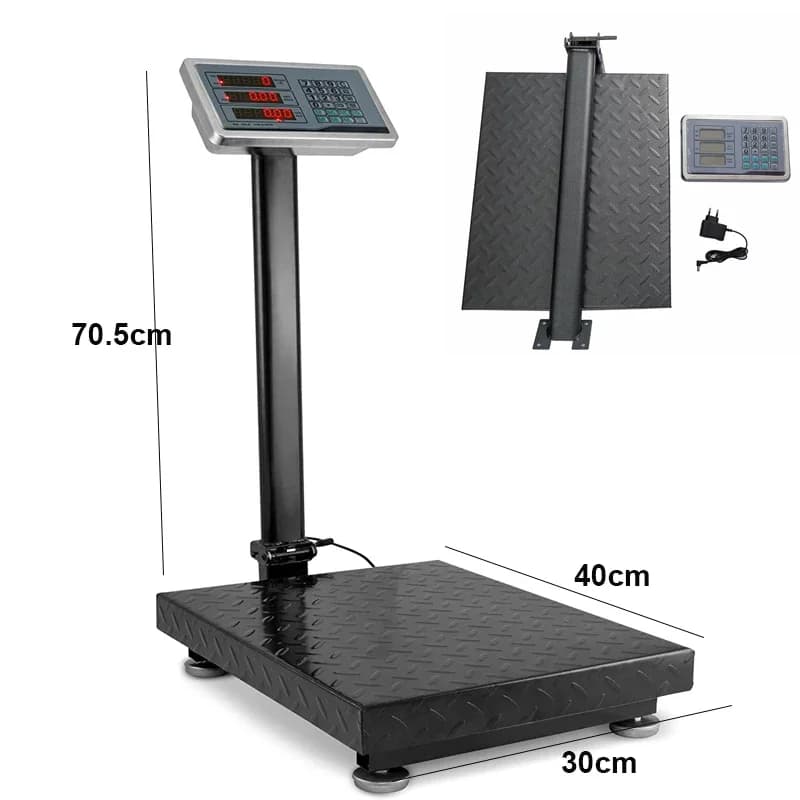 For 100 kg folding industrial scales with digital bench electronic scale steel plate for luggage delivery Commer postal
