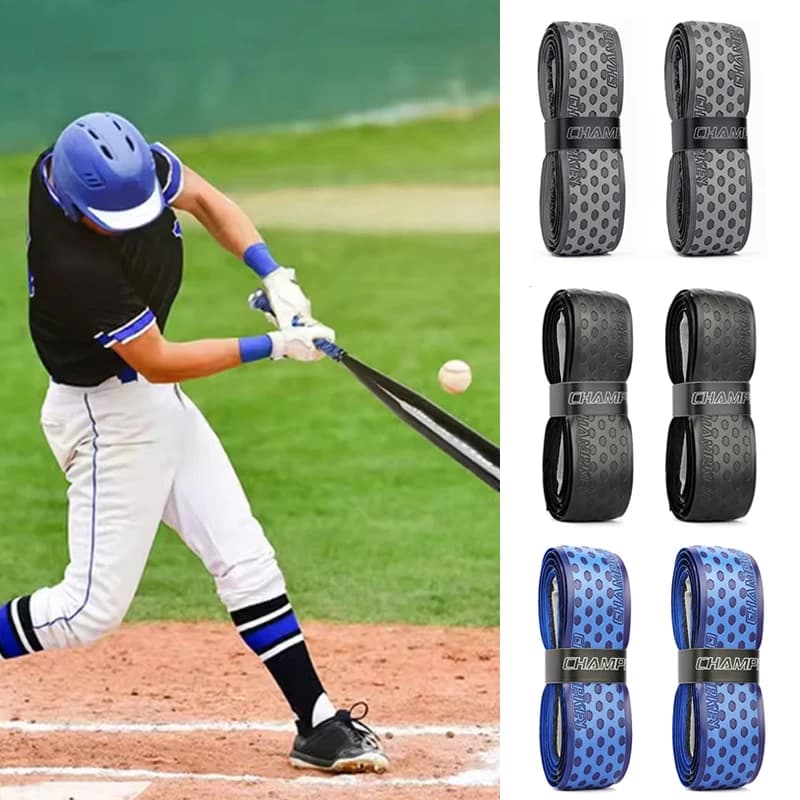 1 Roll Tape Sticker for Baseball Grip, Absorbs sweat, PU Anti-slip tape for Tennis Rackets and Baseball