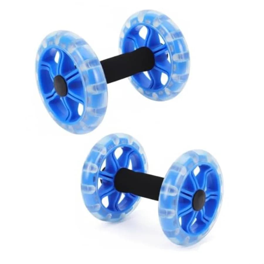 Roller for Abdominal Exercises, Wheel for Abdominals with Manubri, Stable Roller for Abdominal Exercises, Core Force, Arms and Back