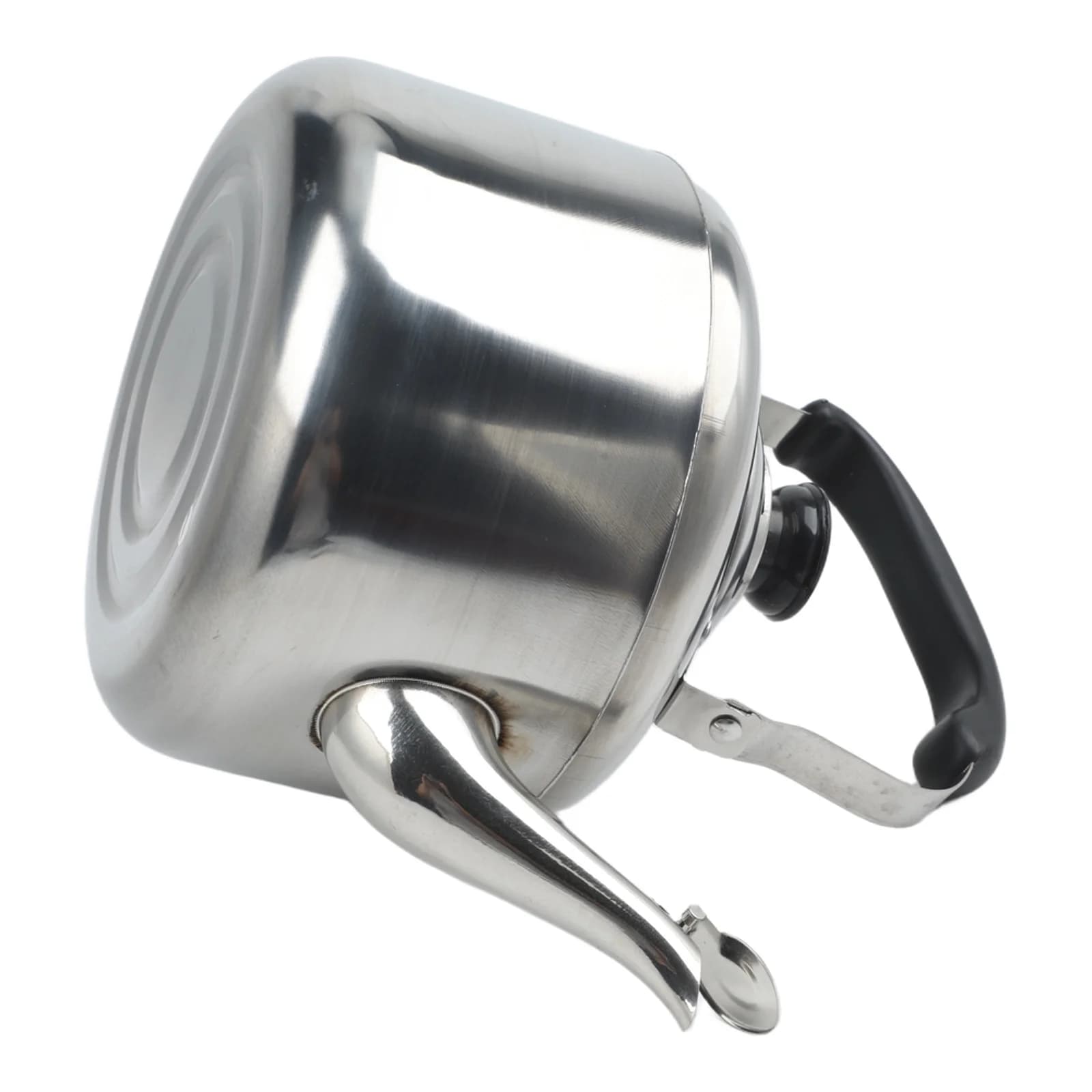 Thickened Stainless Steel Whistling For Kettle Compatible with Induction Gas and Electric Heating Elements for Daily Kitchen Use