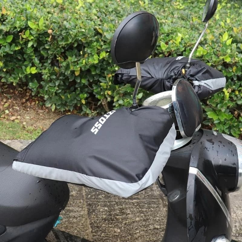 Motorcycle Handlebar Gloves Muff Riding E-Bike Handguards Hand Protectors Covers