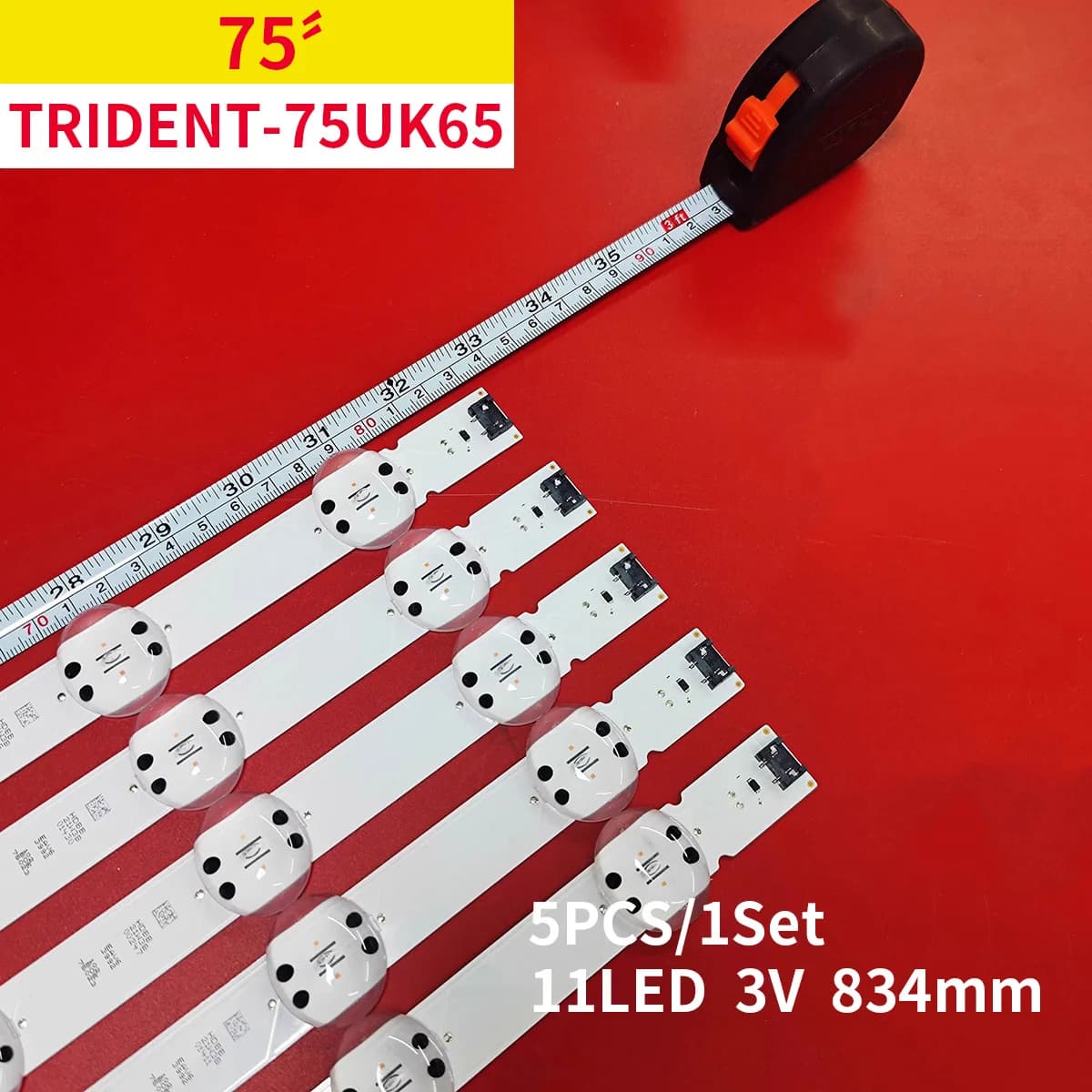 LED Strip for 75UK6500PLA 75UK6200PLB 75UK6570PUB AGM76249101 SSC_Trident_75UK65_S 75UK62/65 SVL750A24 75UK6190PUB 75UN6950