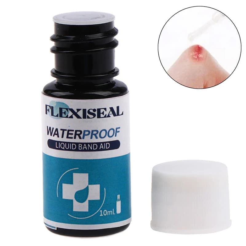 1/3/5/pcs 10ml Waterproof Hemostatic Liquid Band-aid Gel Adhesive Wound Dressing 20/50PCS Transparent Bathing Swim Ound Plaster