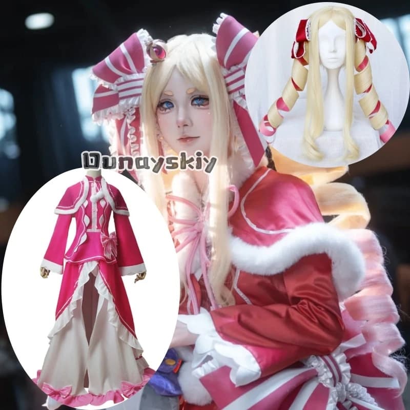 Betty Beatrice Cosplay Costume Lolita Dress Cosplay Costume for Halloween Carnival Dress Different Y2K Wigs Props World Kawaii