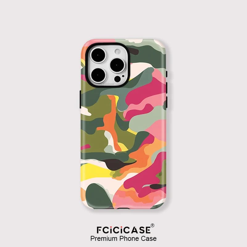 Fcicicase Per Magsafe Custodia Acrilica Per iPhone 16 Pro Max 15 Plus 14 13 12 Pro 11 Custodia Colorata Antiurto A Doppio Strato Magnetico