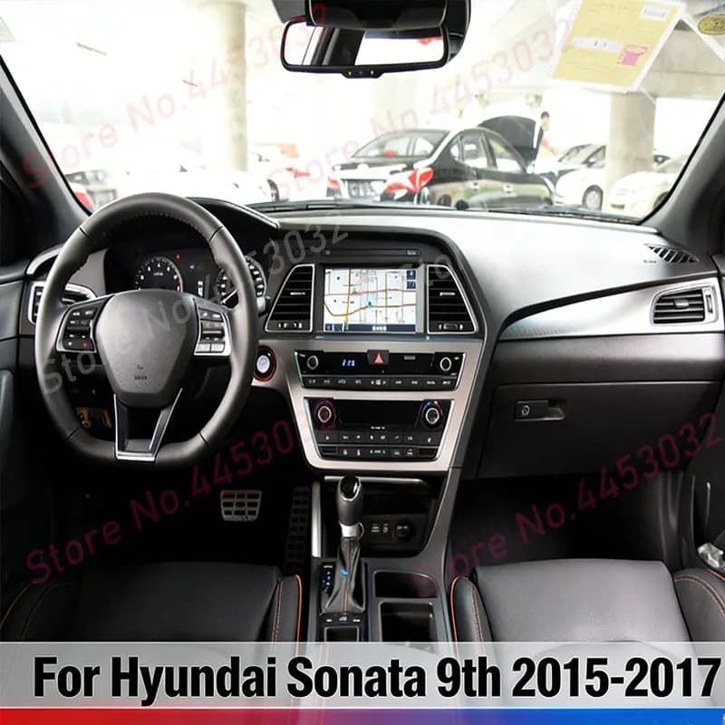Supporto Gravity per Hyundai Sonata 9a generazione 2015-2017, supporto per telefono da auto, supporto orizzontale per GPS con base e accessori