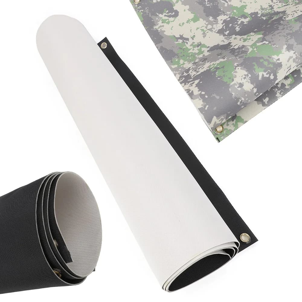 Tiro con l'arco Backstop Panno Nero/Camo Bersaglio Tappetino per rete resistente Arco Freccia Tiro Pratica Formazione Accessorio professionale