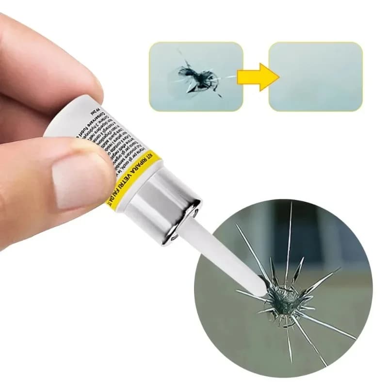 ISGTDRM Car Windshield Cracked Repair DIY Car Window Phone Screen Repair Kit Glass Curing Glue Auto Glass Scratch Crack Restore