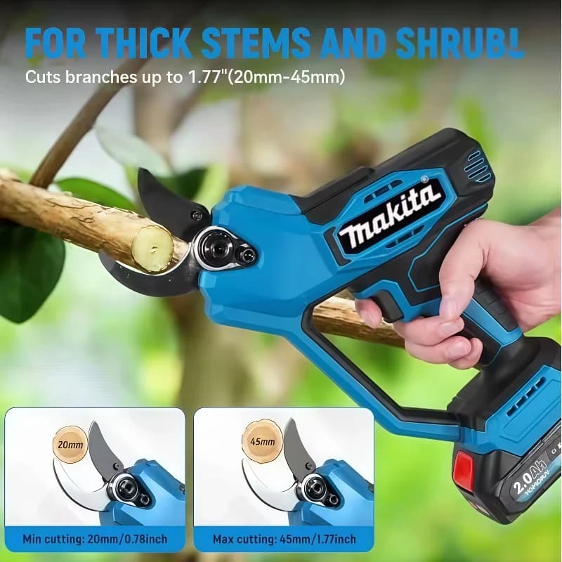 Makita Brushless Electric Scissors, Tree and Bonsai Power Supplies, Battery Tools