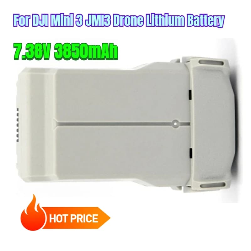 7,38 V 3850 mAh for DJI Mini 3 JMI3 lithium battery