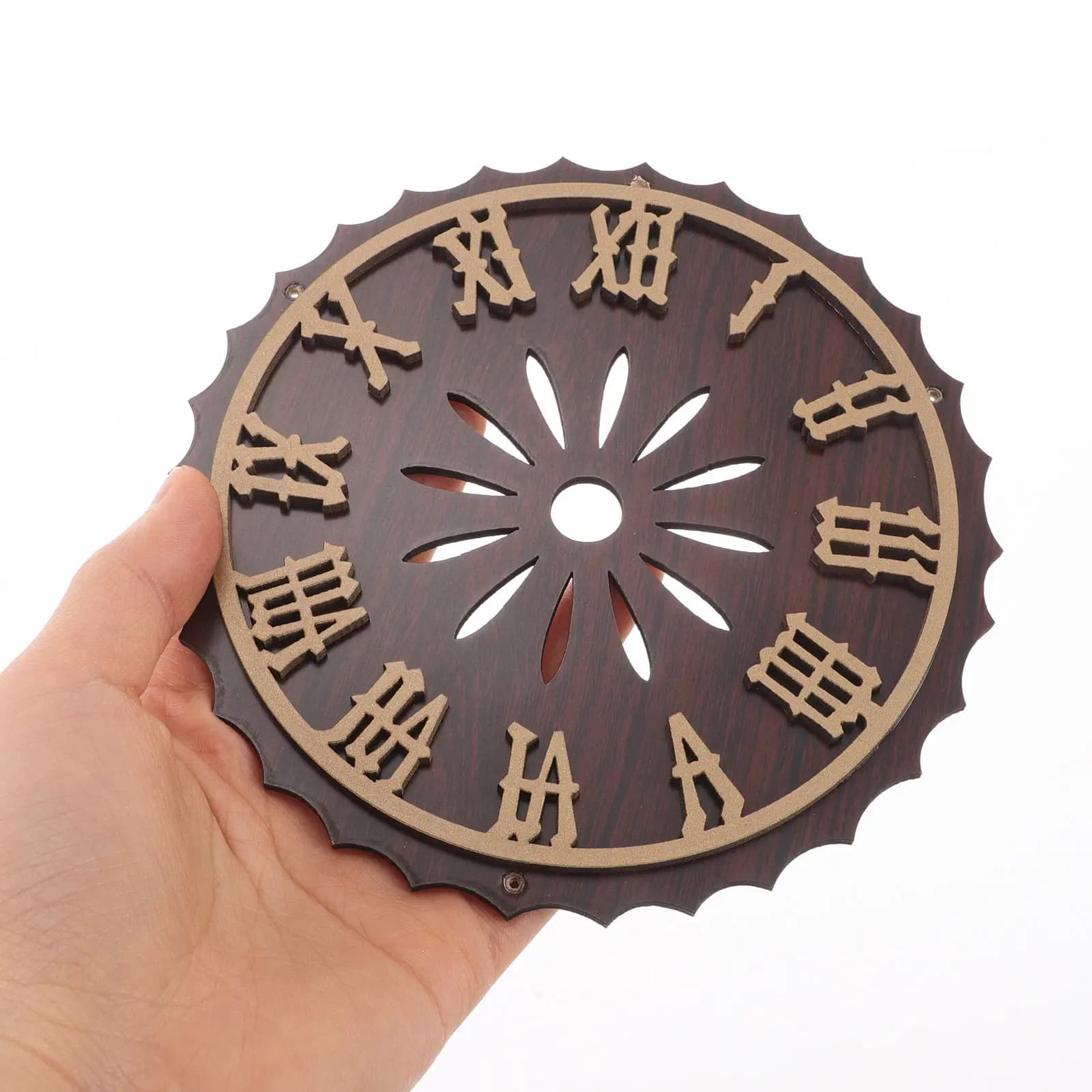Cuckoo Clock Dial Replacement for Mechanical Wall Clocks Retro Elegant Face Clear Effortless Setup Living Room