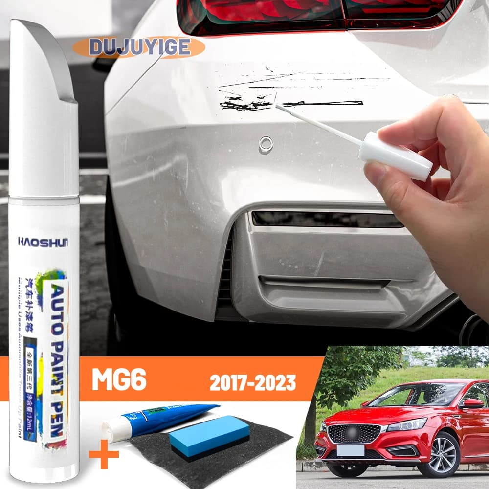 Penna per vernice per auto Cura della vernice Riparazione graffi Pittura a cera Rimozione graffi per MG 6 MG6 2017-2023 2018 2019 2020 2021 2022