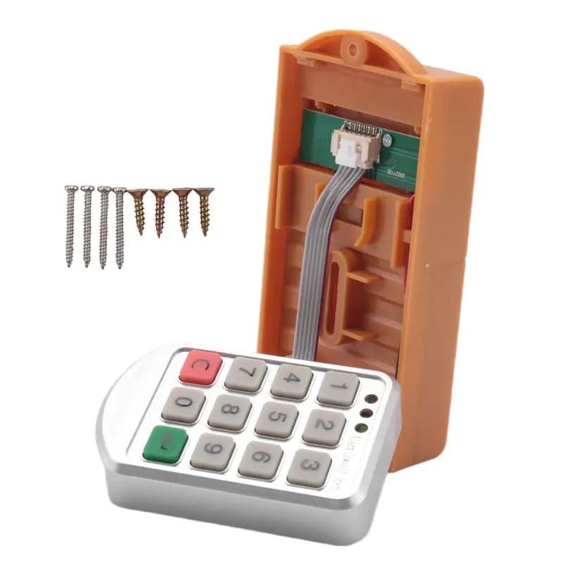 (Durable) Electronic Lock Digital Smart Password Keyboard Digital Cabinet Door Password Lock For File Cabinet Locker Drawer