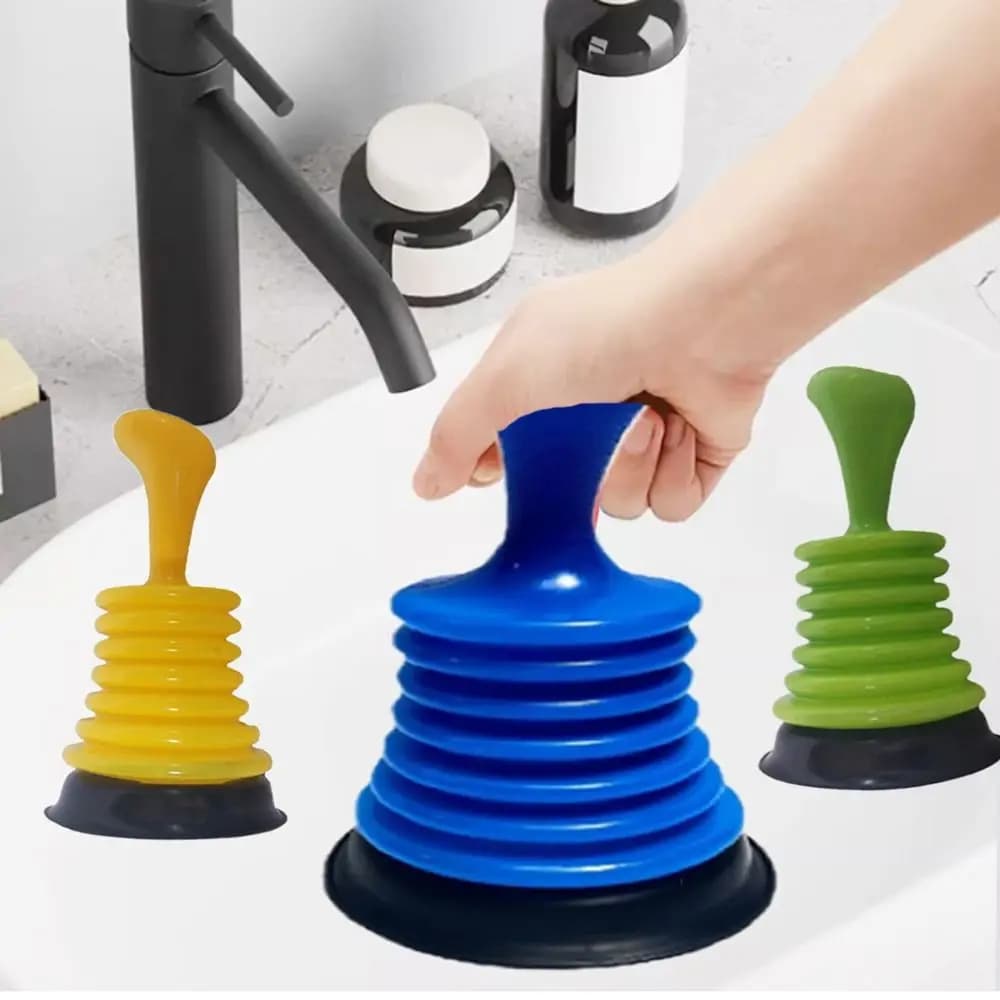 Bath Buster Sucker Clog Remover Pipeline draga Sink Drain Pipe Tool Press pulizia scovolini aspiratore domestico