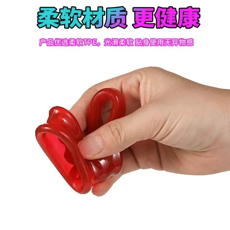 Anelli elastici per il pene Anello per il pene del sesso per gli uomini Testicolo Bondage Erezione Durata Sperma Blocco dello sperma Ritardo del tempo Prodotti del sesso Negozio per adulti