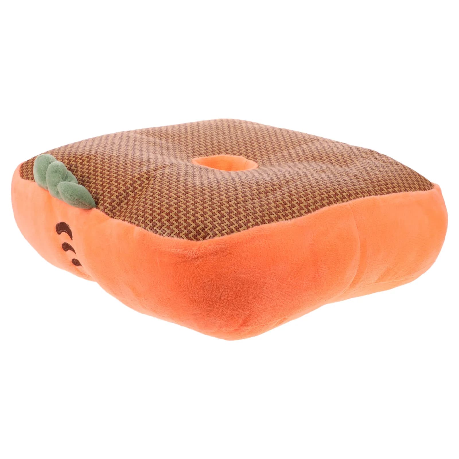 Cuscino per Sedile a Tema Carota, Comfort Migliorato per Sedia da Ufficio, Sedia da Gaming, Sgabello, Sedile Auto, Supporto Ergonomico per la Postura