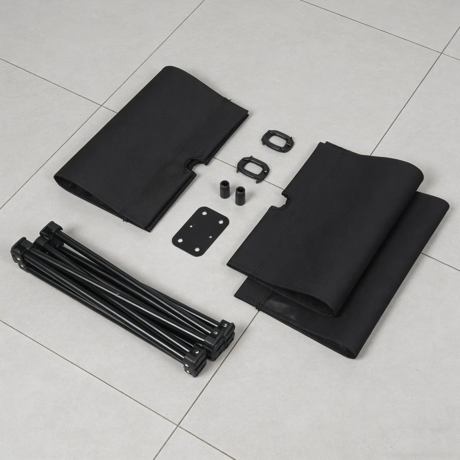 2Pcs Portable Camping Chair Replacement Fabric Universal Fit Outdoor Folding Chair Seat Cover Waterproof Uv Resistant Breathable