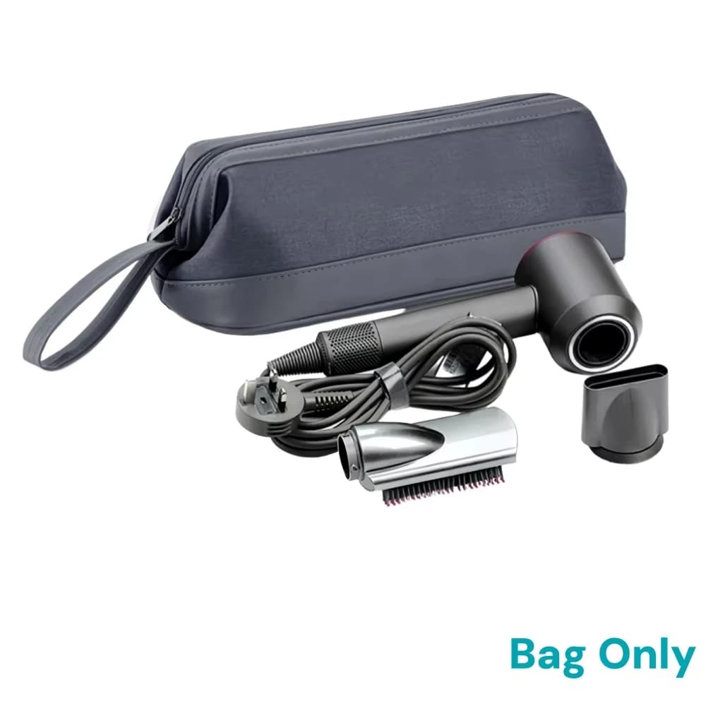 Portable Travel Hair Dryer Bag, Dust Cover for Dyson Supersonic, Large Capacity Iron Curtain Storage Bag