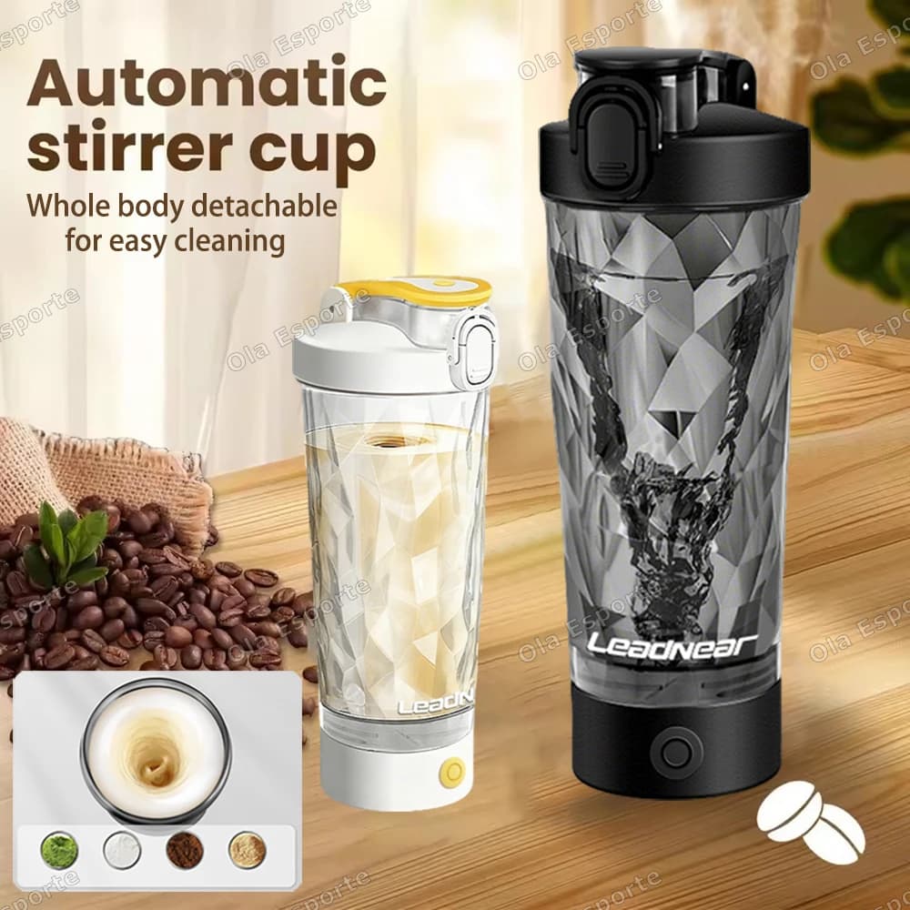New 700ml Blenders Cup Electric Mixing Cup Portable Protein Powder Shaker Bottle Mixer For Travel Home Office Kitchen Tools 2026