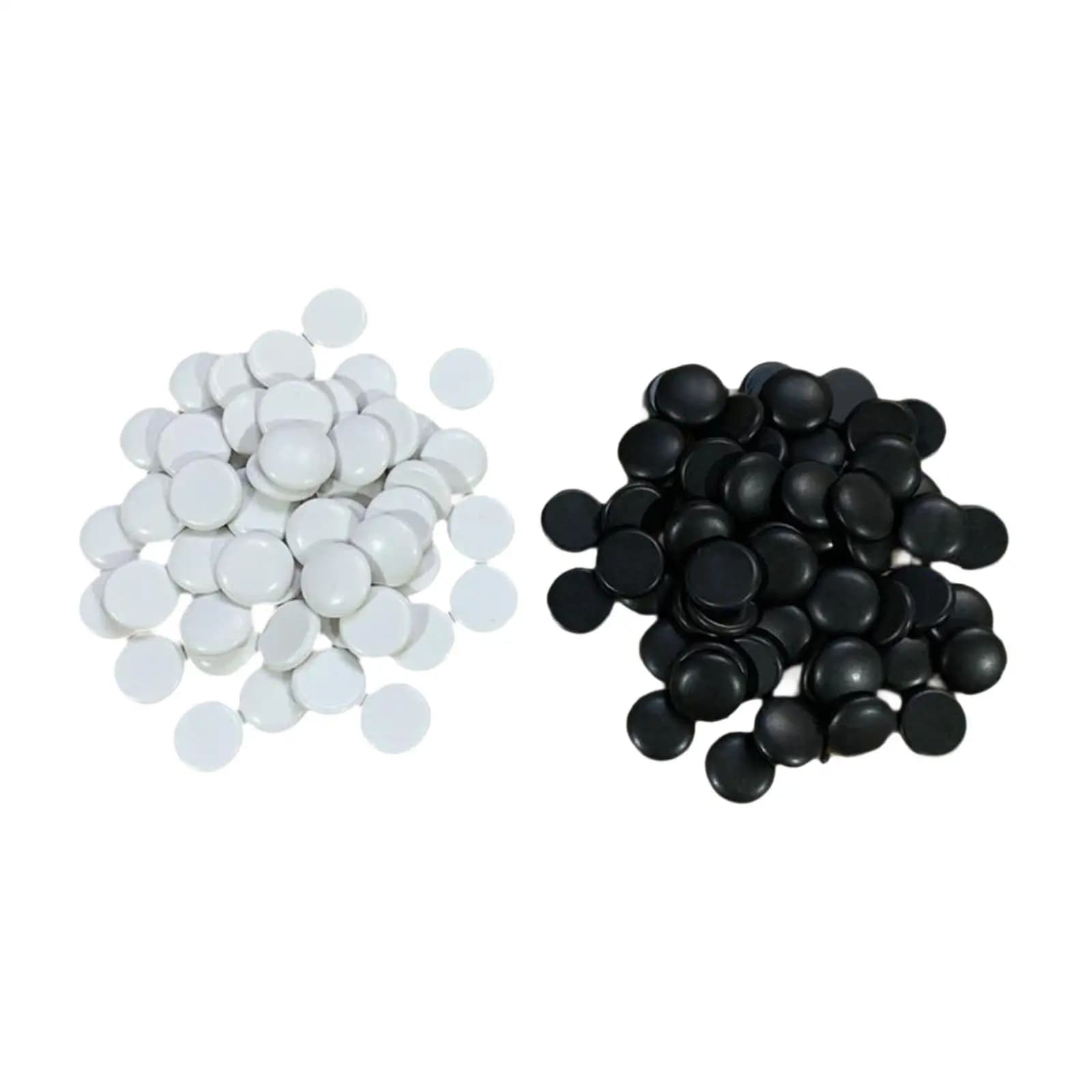 100 Pieces Go Pieces Stones Gobang Educational Board Game Accessories Go Games Stones Set Chess Beads, for Adults Family