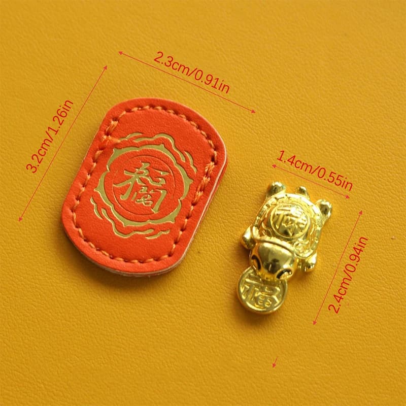 Money-biting Turtle Ornaments Decor Auspicious Turtle Statue Lucky Wealth Turtle Amulet Fengshui Lucky Turtle Wallet Charm