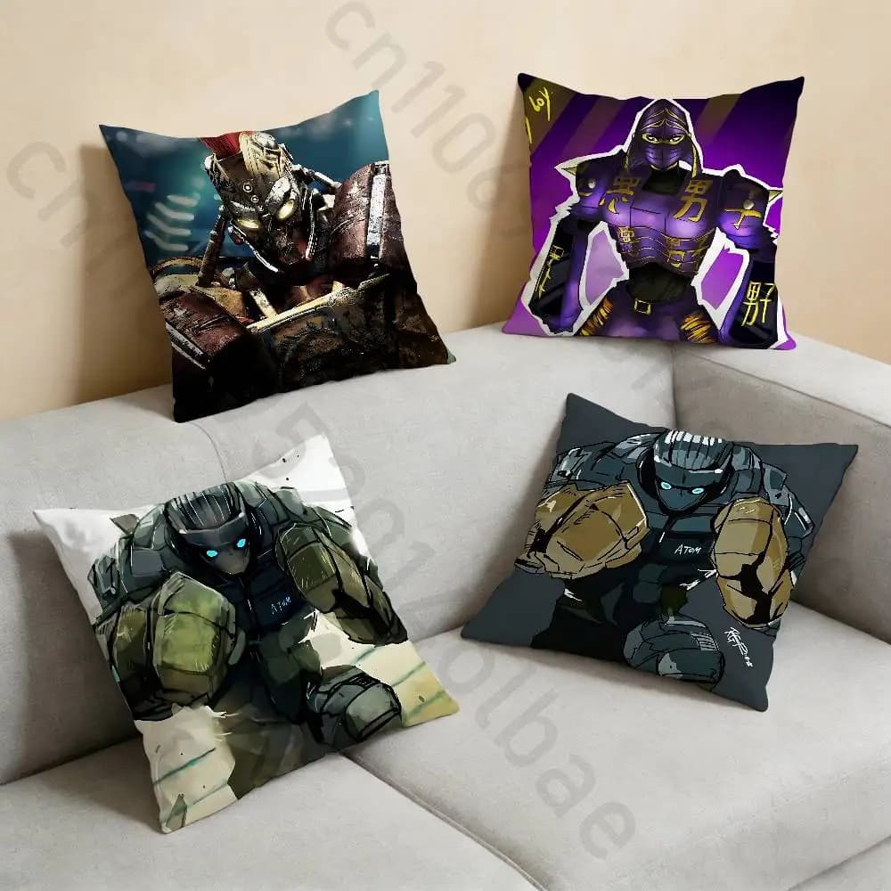 N-Noisy Boy Real Steel pillow cover living room sofa cushion cover bedroom room bed pillow cover home decoration