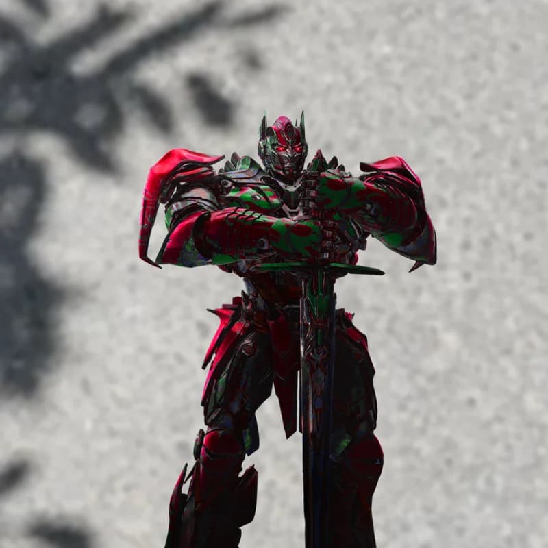 Cool Trendy Transformers Car Sticker Sun‑Resistant PVC For Car Front Bumper Electric Bike Helmet DIY Decor Ornament Sticker