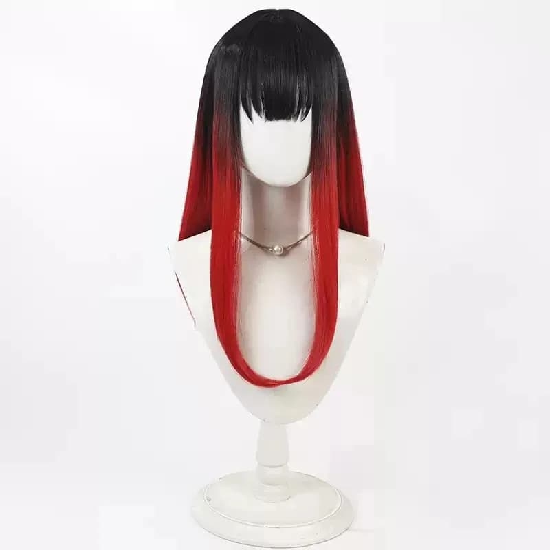 Anime Wind Breaker Tasuku Tsubakino Parrucca Cosplay Nero Rosso Resistente al calore Capelli sintetici Halloween Carnevale Festa Ruolo Playa;3,v'