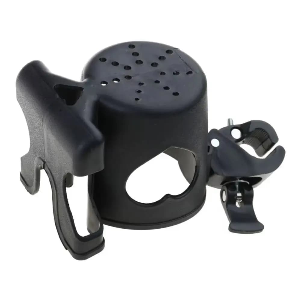 Portabicchieri per passeggino Portabottiglie multifunzione per carrozzina per bambini Portabottiglie per latte 2 in 1 Porta cellulare bianco nero