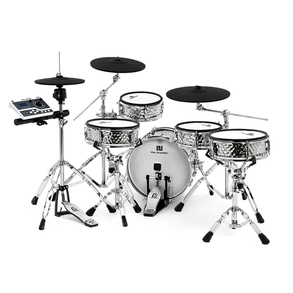 Pad in Rete Metallica a Doppio Strato PD Elettronico Compatto Portatile da 10/12 Pollici OEM per Grancassa, per Uso su Palco e in Studio, Vendita all'Ingrosso