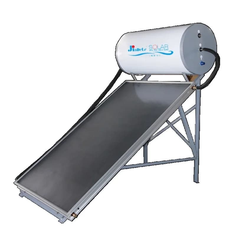 [Vendita calda] JIADELE 300 litri Calentadores da tetto ad alta pressione Geyser solare Pannello piatto Sistema di scaldabagno solare Chauffe Ea