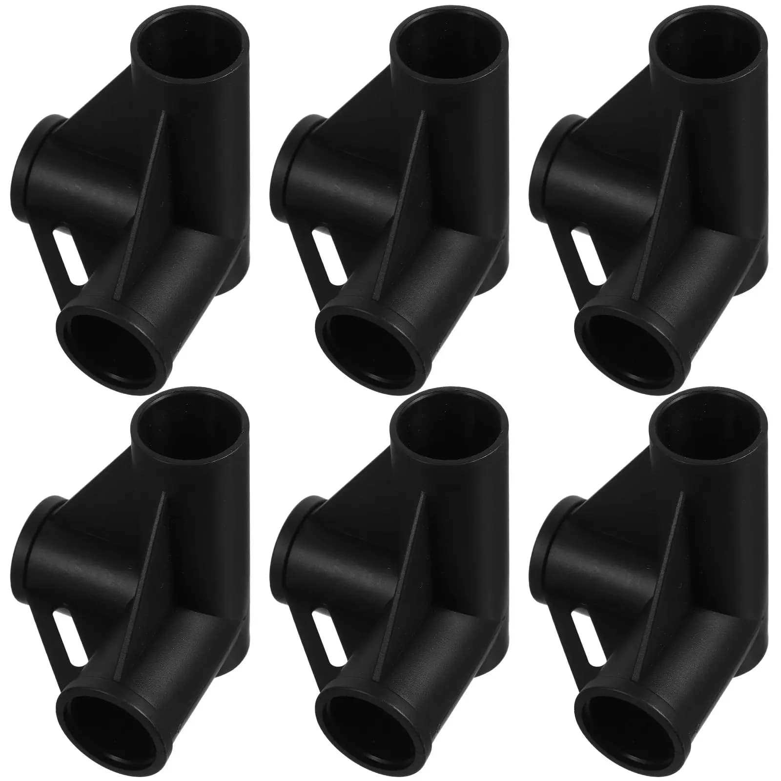 Kit di 6 Pezzi per Riparazione Tende da Campeggio, Connettori per Telaio, Accessori in ABS