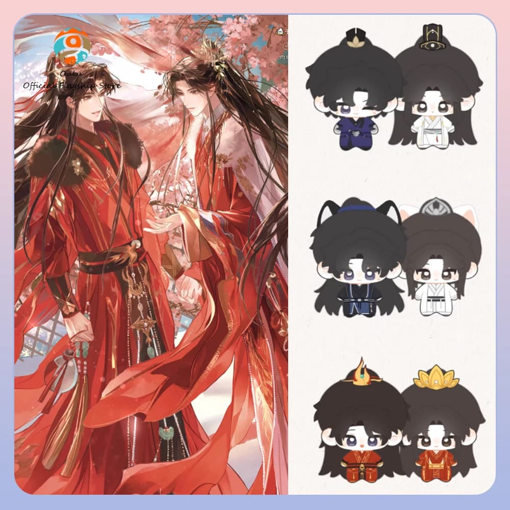 Nuovo Originale The Husky And His White Cat Shizun Blind Box Ornamento Regalo Giocattolo Mo Ran Action Figure Chu Wanning Mystery Box