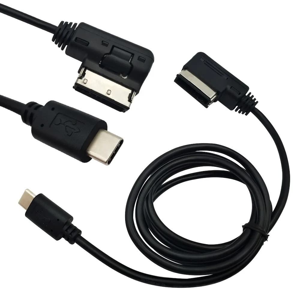 Suitable For Audi AMI, Volkswagen MDI 3.1 USB-C, LeTV Mobile Phone, Tablet, Car Charging Cable, Car AMI