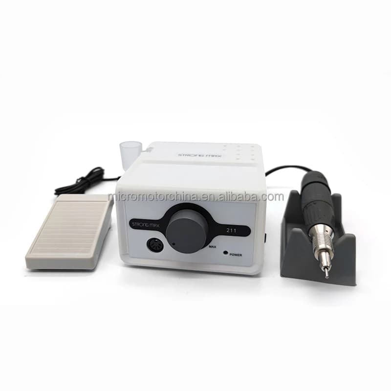 Trapano Elettrico per Unghie 35000rpm, Set Trapano per Unghie Potente WT 211 B135 Micromotore