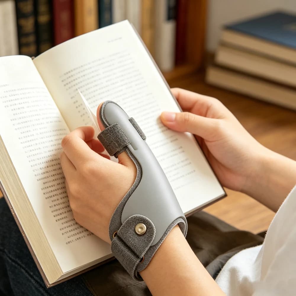 Supporto per Polso Traspirante e Leggero con Piastra in Alluminio, Protezione per Tendine del Pollice, Doppio Cinturino per Uomini e Donne