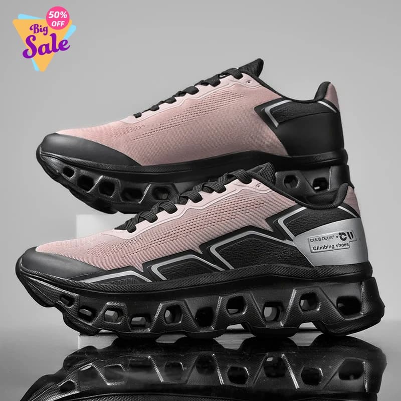 Scarpe da Corsa Marathon con Ammortizzazione ad Aria, Traspiranti e Leggere, Sneakers Atletiche Comode Antiscivolo con Piastra in Carbonio per Uomo e Donna