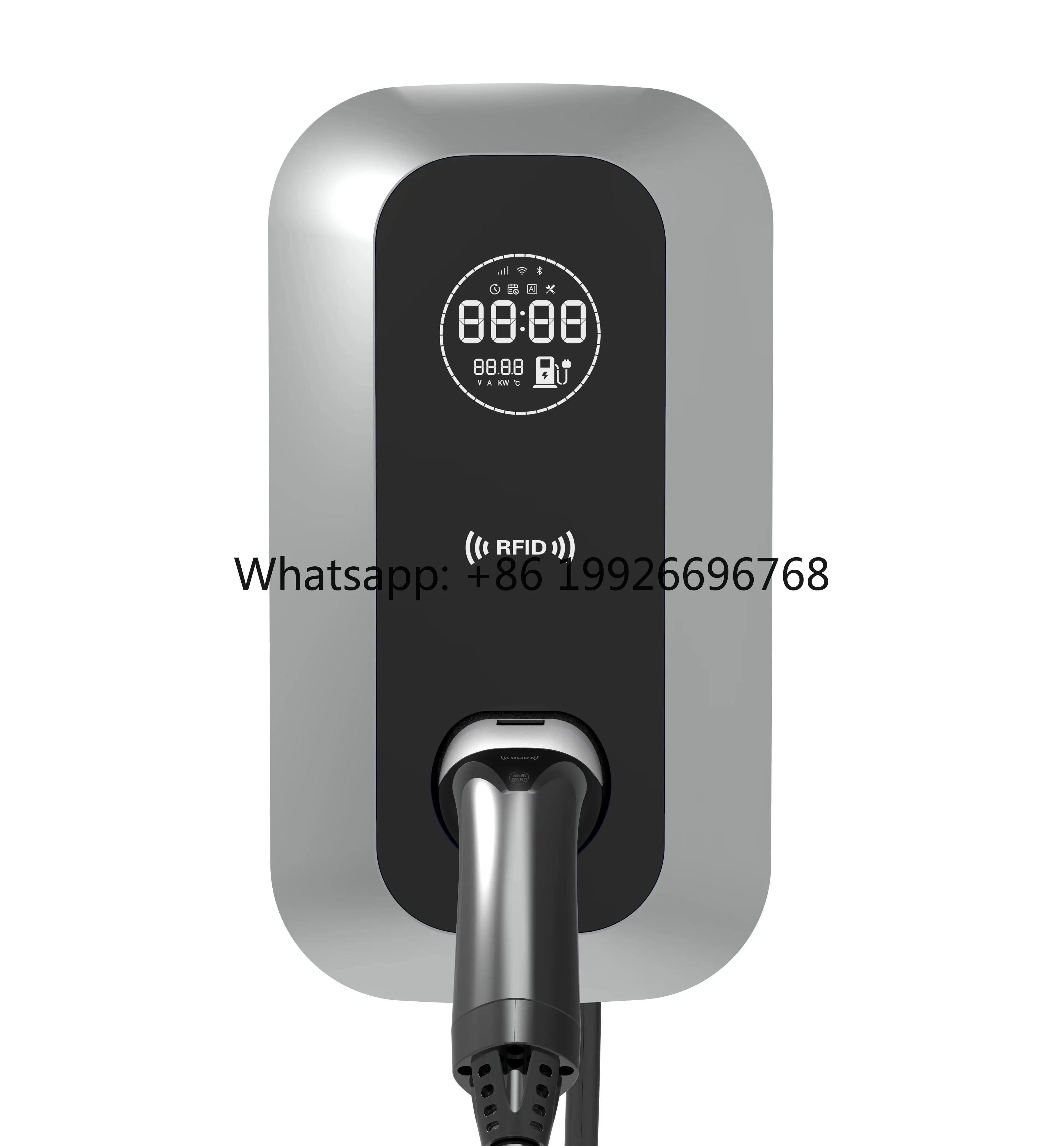 Stazione di Ricarica EV 62196 Plug and Charge DLB Mode3, Caricatore a Colonna Intelligente di Livello 2, 32A 7kW, Nuova Condizione