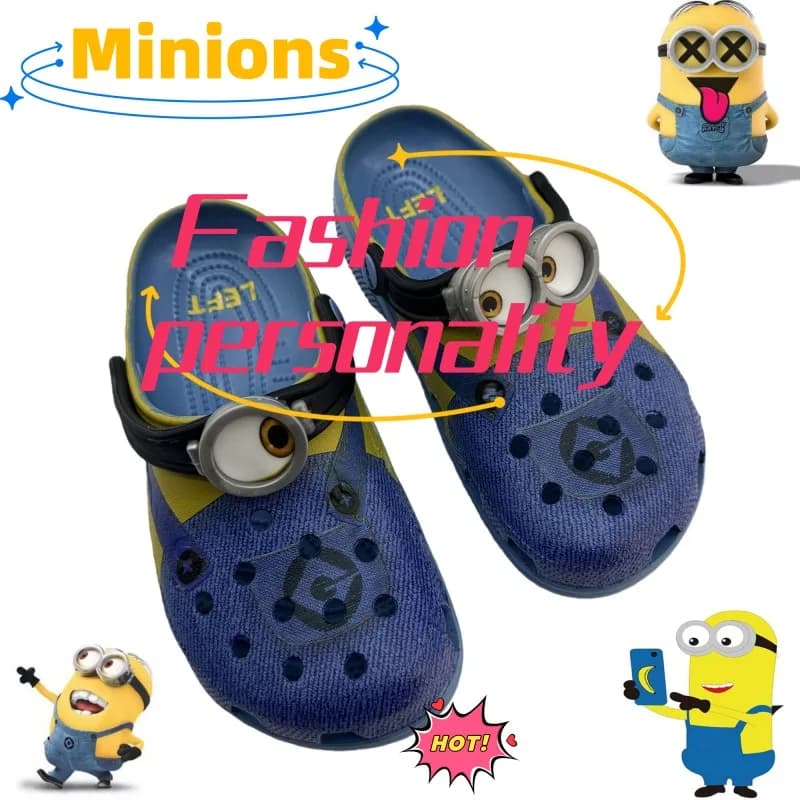 Pantofole Minion, stile cartone animato carino, alla moda, creativo, sandali comodi unisex, un regalo di compleanno perfetto per gli amici