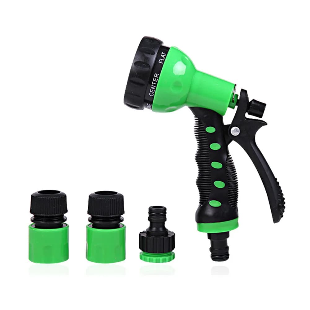Kit Connettore Filettato per Tubo Flessibile, Set di Parti per Esterni, Ugello Spray per Irrigazione Giardino, Connettore Filettato 1/2/3/4 Pollici